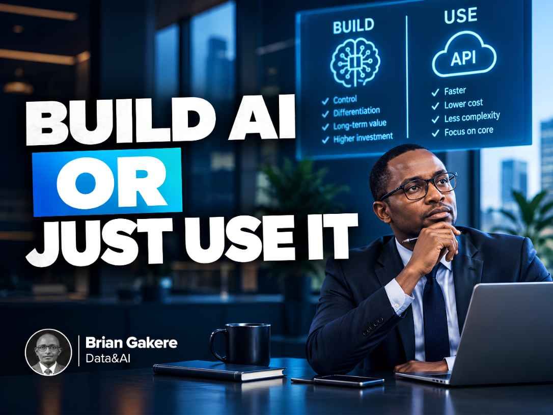 The AI Business Case: When Should a Company Build, Buy or Simply Use an AI API?